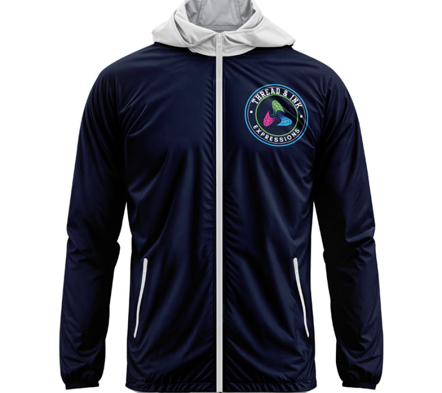 jacket with logo