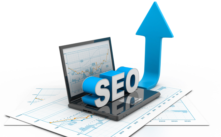 SEO Image with arrow going up