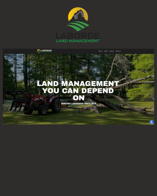 Laborde Land Management website screenshot