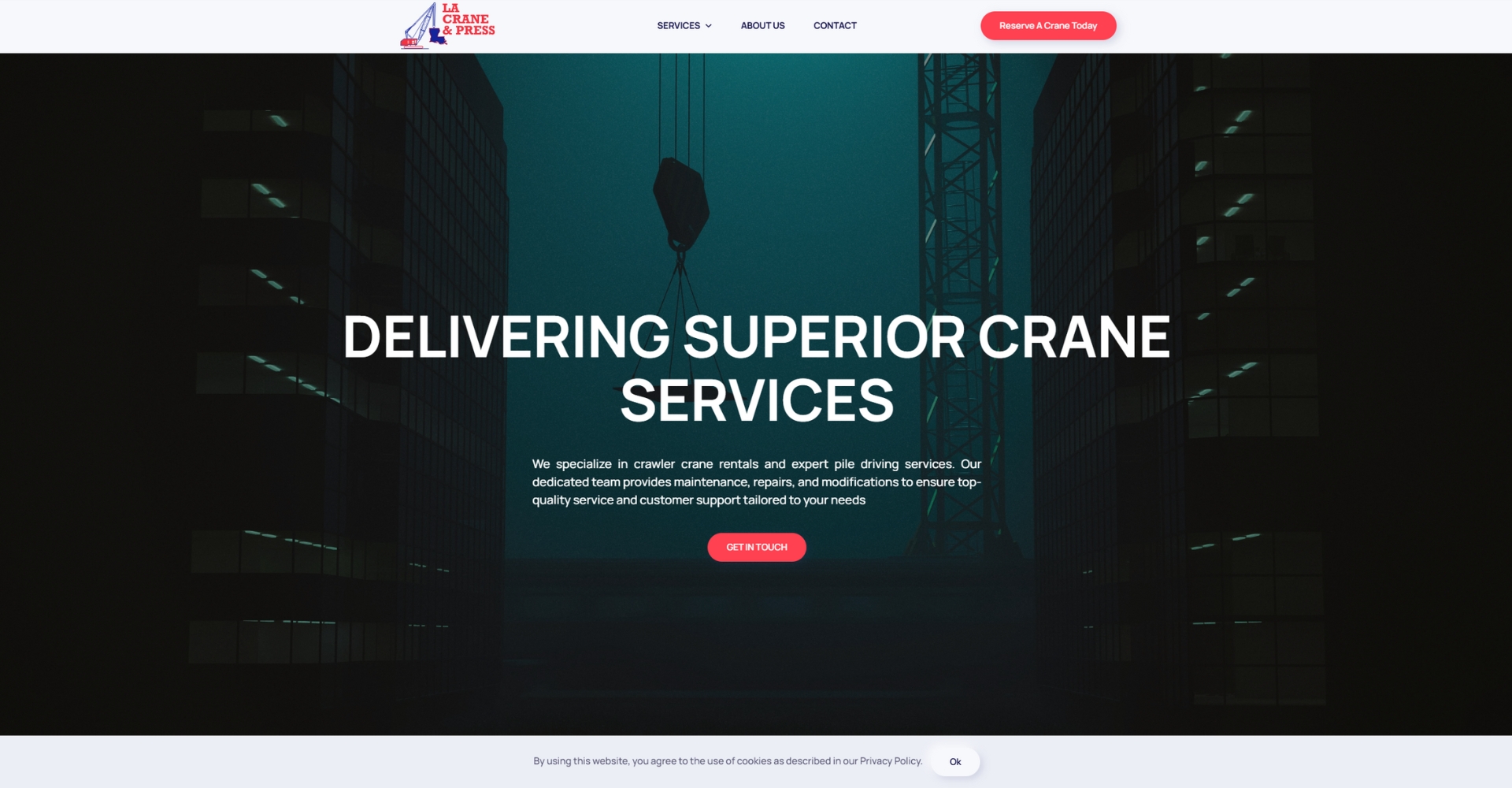 Louisiana Crane & Press